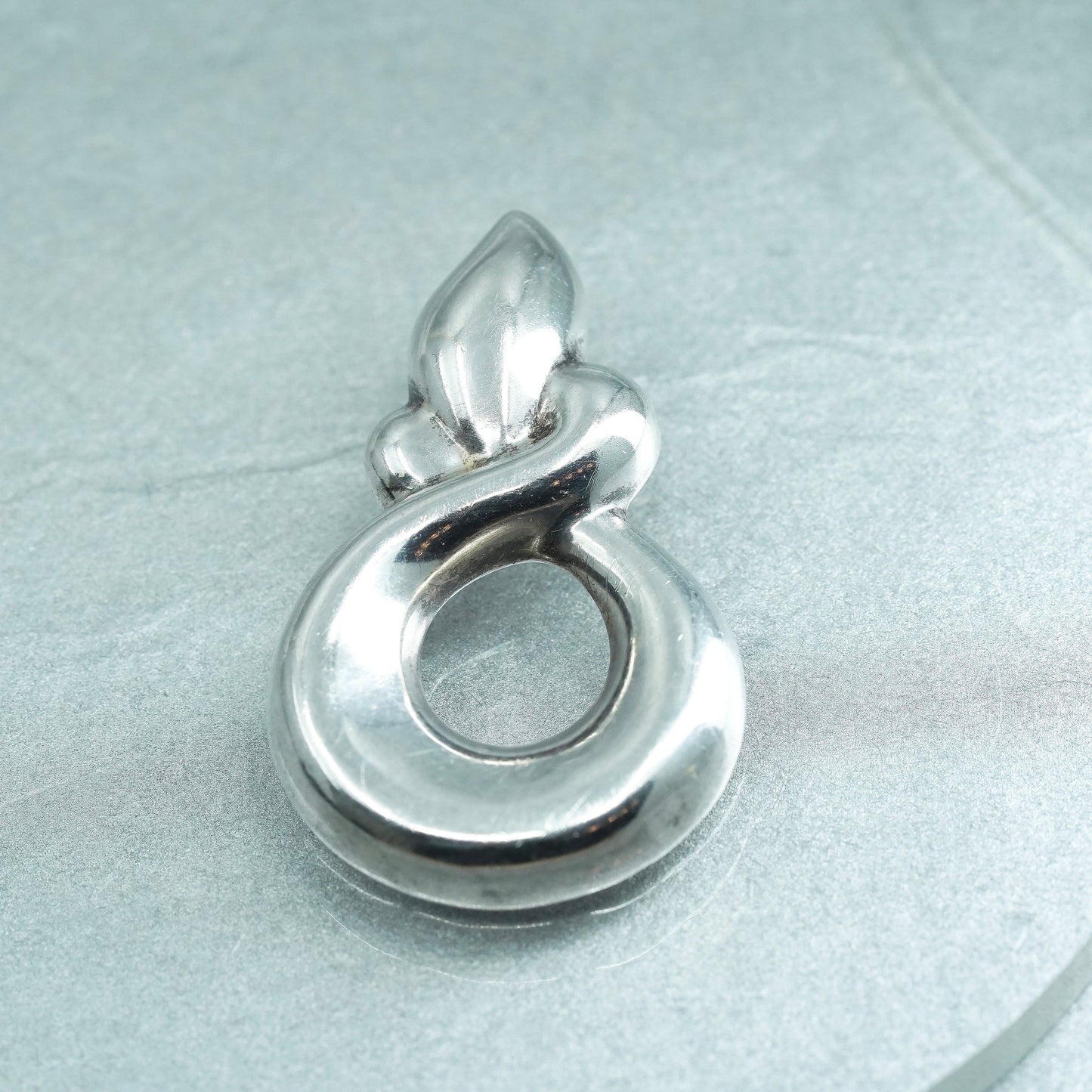 Vintage handmade handmade pendant sterling silver, 925 mother symbol pendant