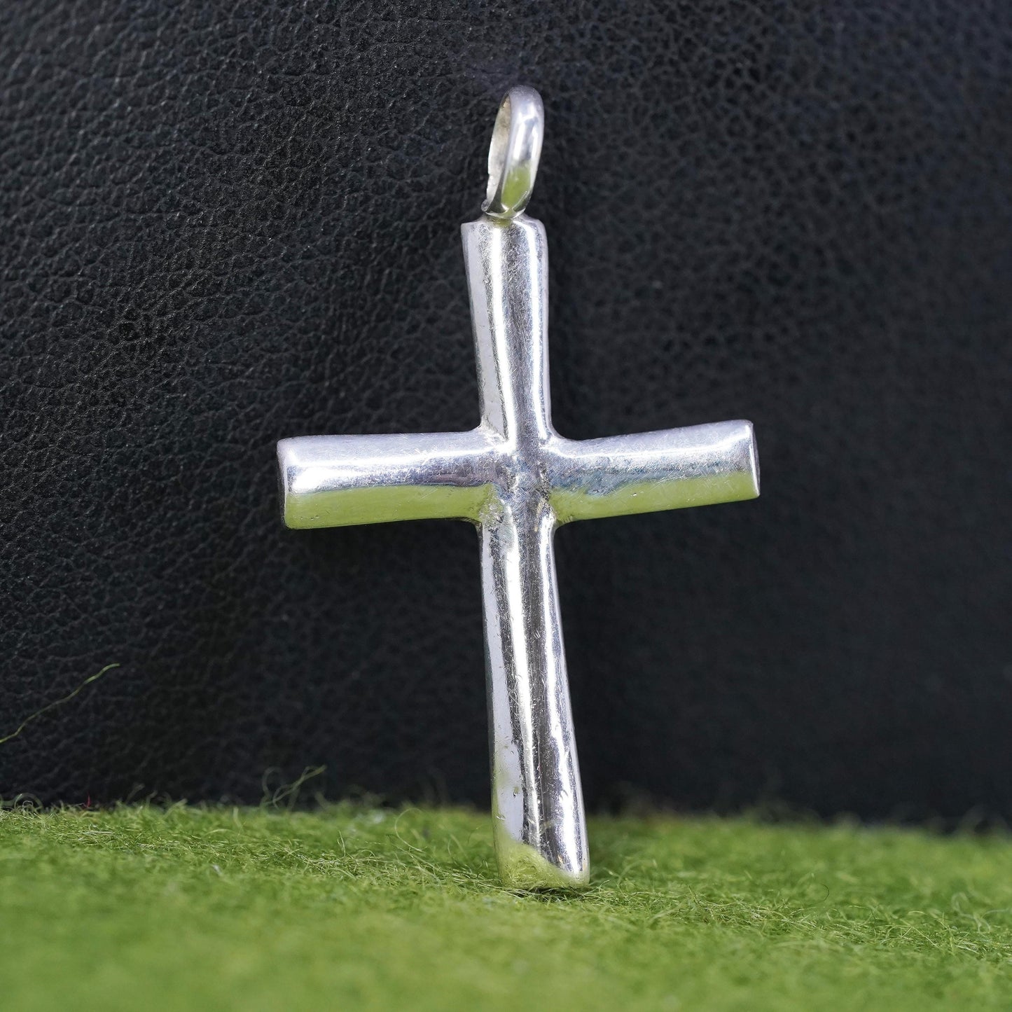 southwestern sterling 925 silver handmade Cross Pendant