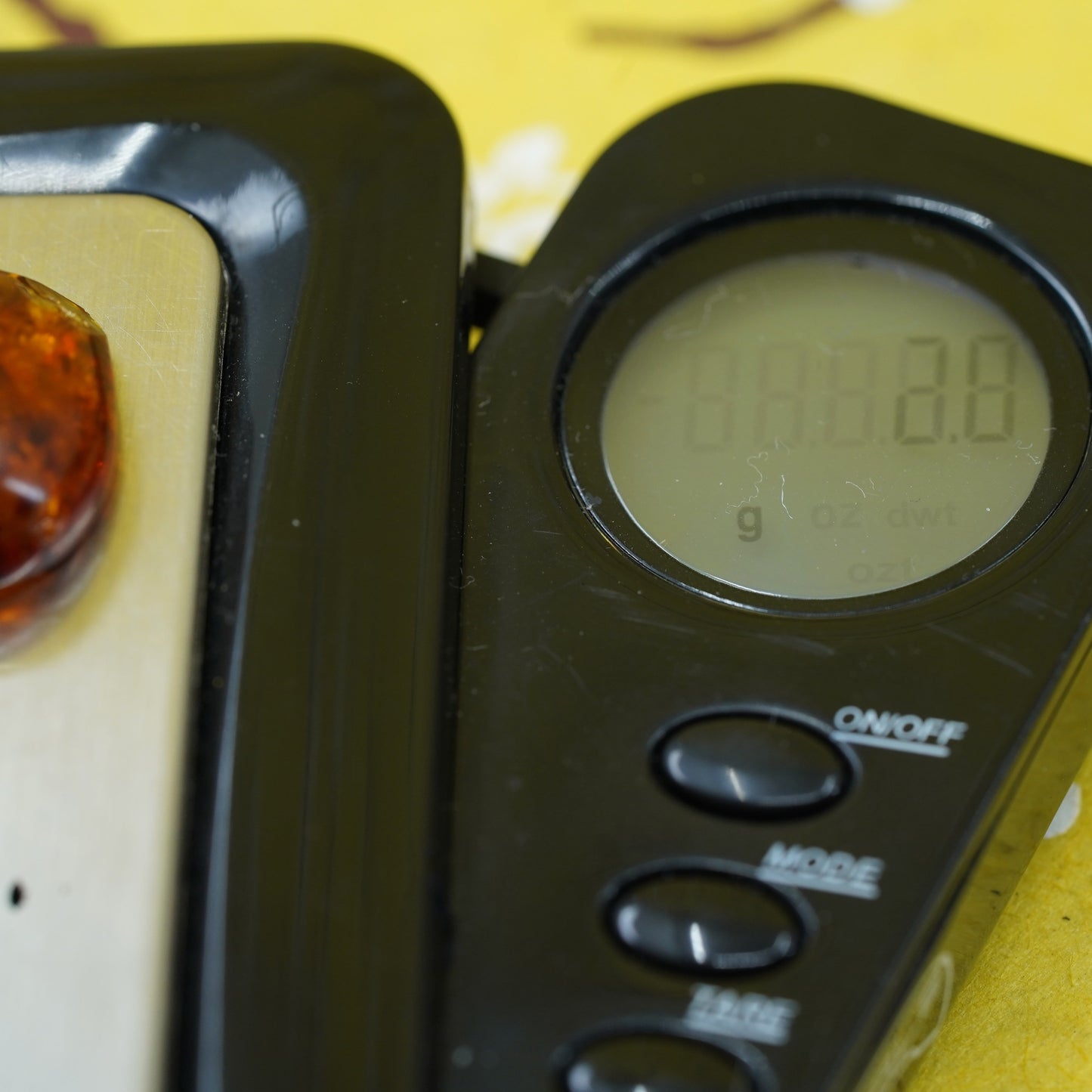 Vintage Sterling 925 silver handmade pendant with heart Amber