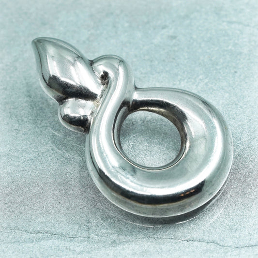 Vintage handmade handmade pendant sterling silver, 925 mother symbol pendant