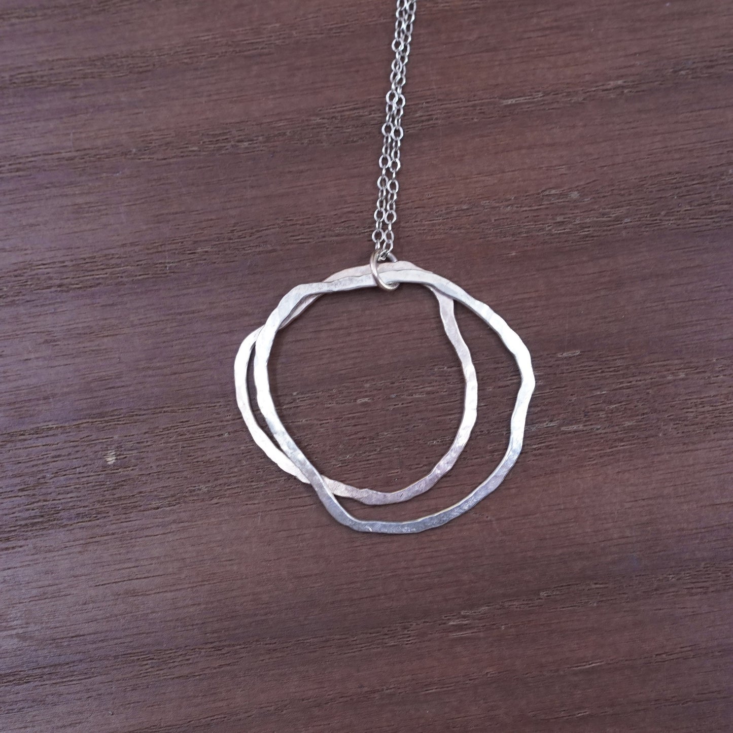 18”, simply sublime jewelry | Sterling silver necklace, 925 circle pendant