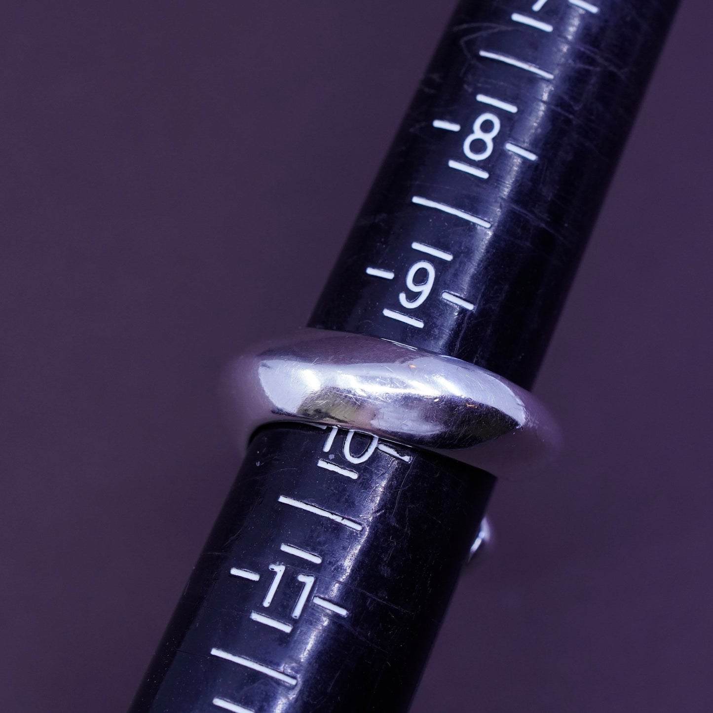 Size 9.5, Robert Lee Morris Studio Sterling silver handmade ring, wrap 925 band