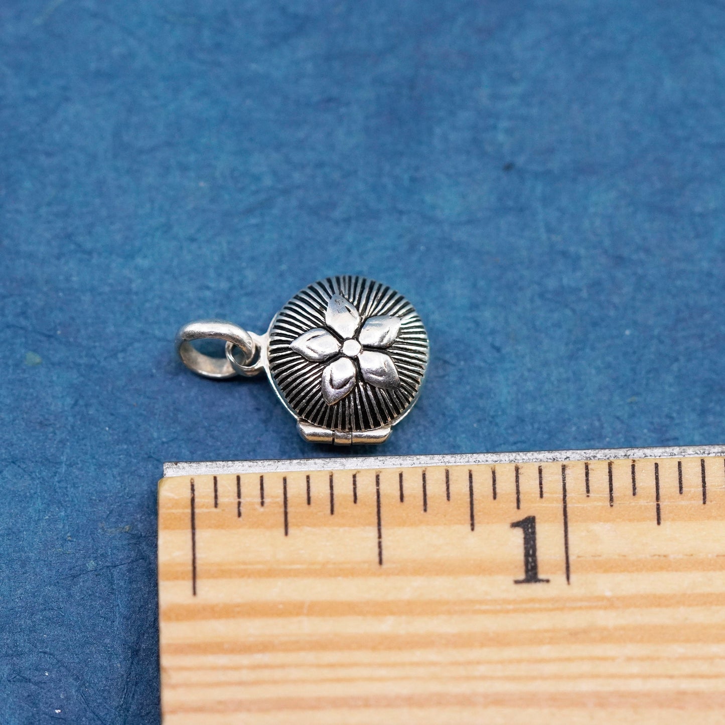 sterling silver handmade pendant, 925 photo locket charm “my daughter my love