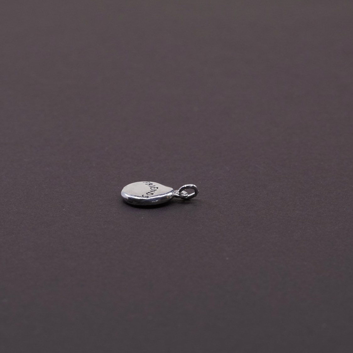 vtg Sterling silver handmade charm, 925 "best friend" charm pendant
