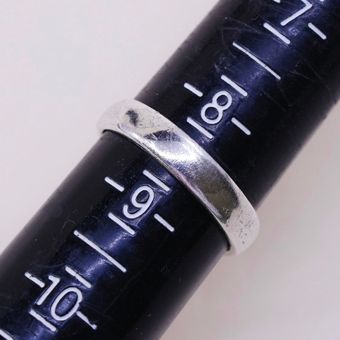 sz 8.5, vtg sterling silver handmade ring, 925 ring w/ topaz, citrine, pearl