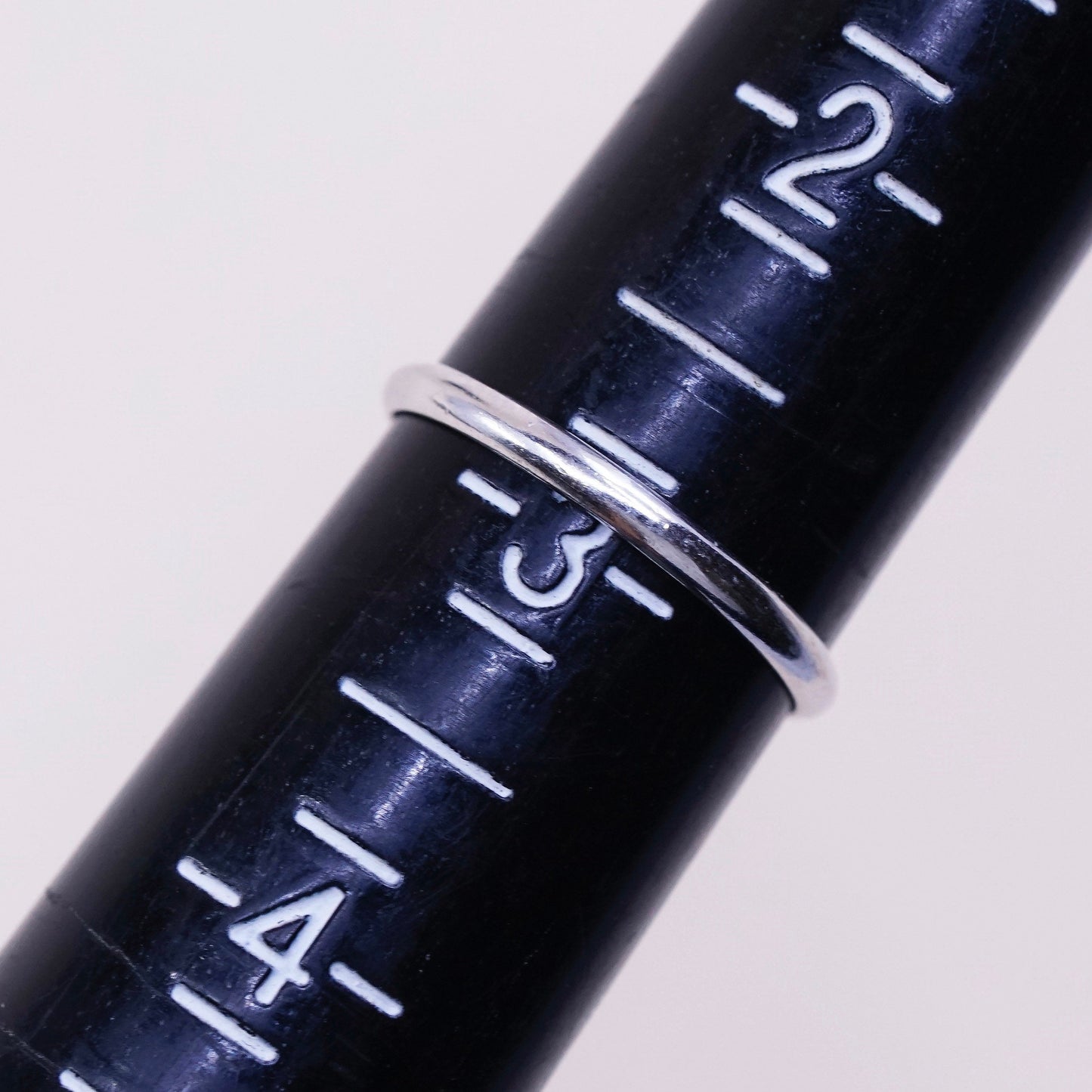 sz 2.75, vtg sterling silver handmade ring, 925 handmade dolphin w/ pink, ocean