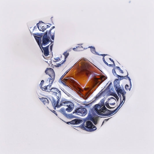 Vintage Silpada S0908 sterling 925 silver handmade bead pendant